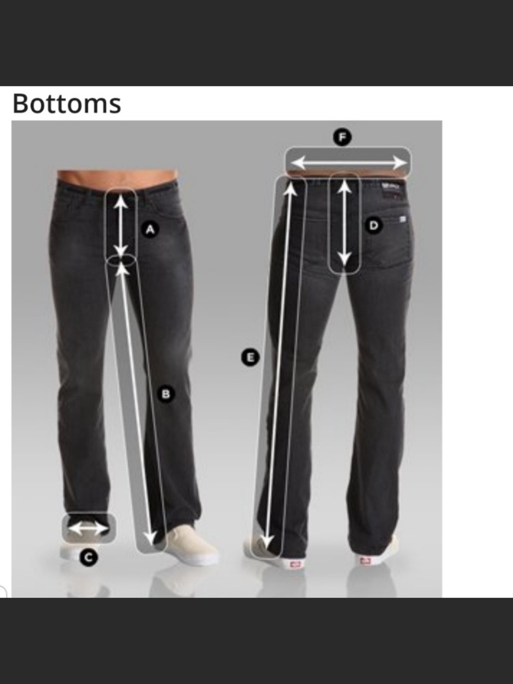 👖JEANS SIZE CHARTS👖 - Picture 3 of 16
